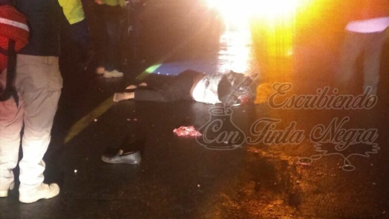 IDENTIFICAN A ATROPELLADO EN CRUZ VERDE