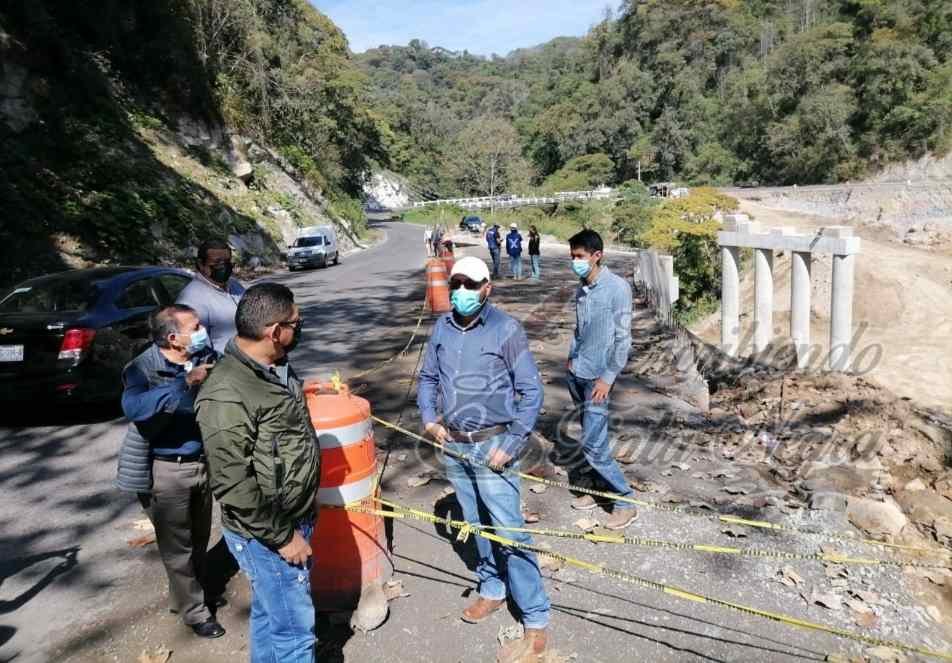 SUPERVISAN OBRA DEL PUENTE DE CHOCAMÁN