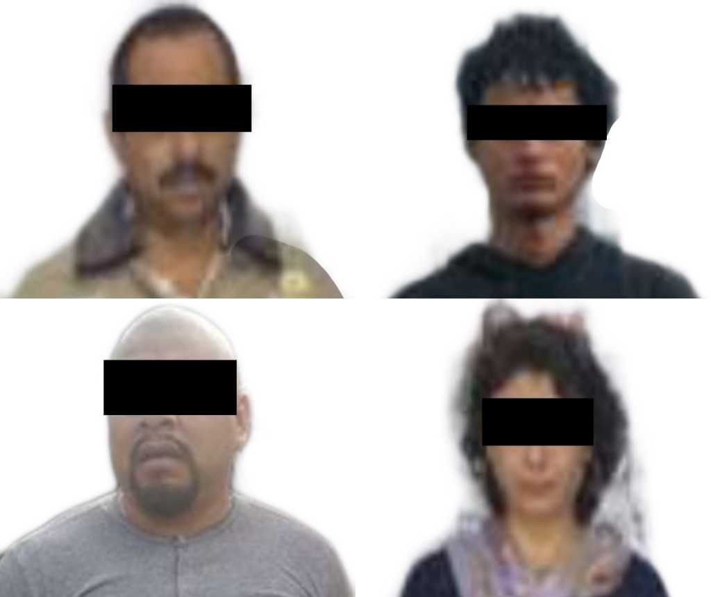 DETIENE SSP A CUATRO PERSONAS CON DROGA Y ARMAS