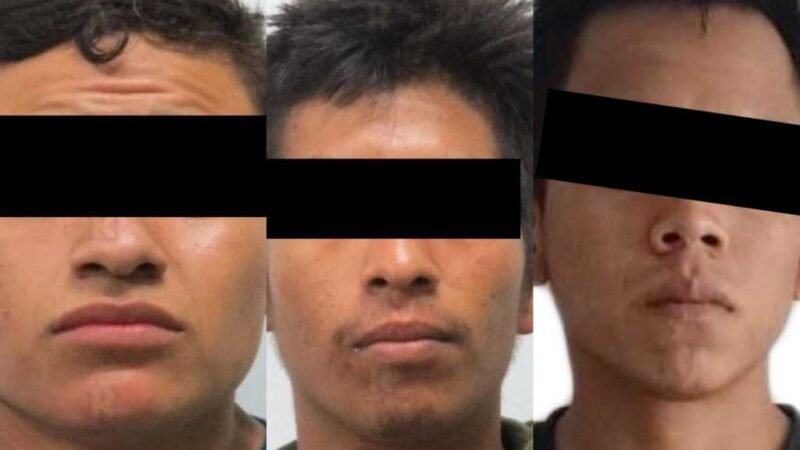 CAPTURAN A TRES NARCO MENUDISTAS