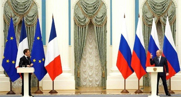 MACRON PROPONE A PUTIN “NUEVOS MECANISMOS DE SEGURIDAD” PARA EUROPA