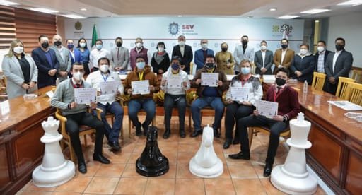 PREMIA SEV A GANADORES DE LA “PRIMERA LIGA VIRTUAL DE AJEDREZ SEMSYS 2021”