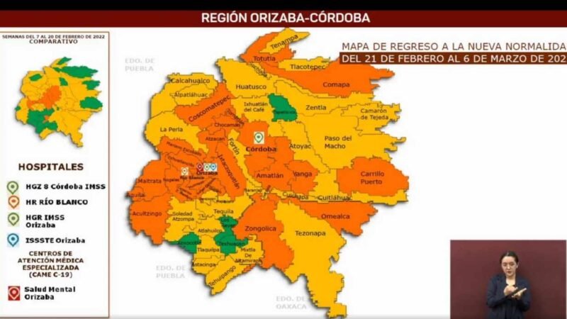 COSCOMATEPEC CAMBIA A SEMÁFORO NARANJA