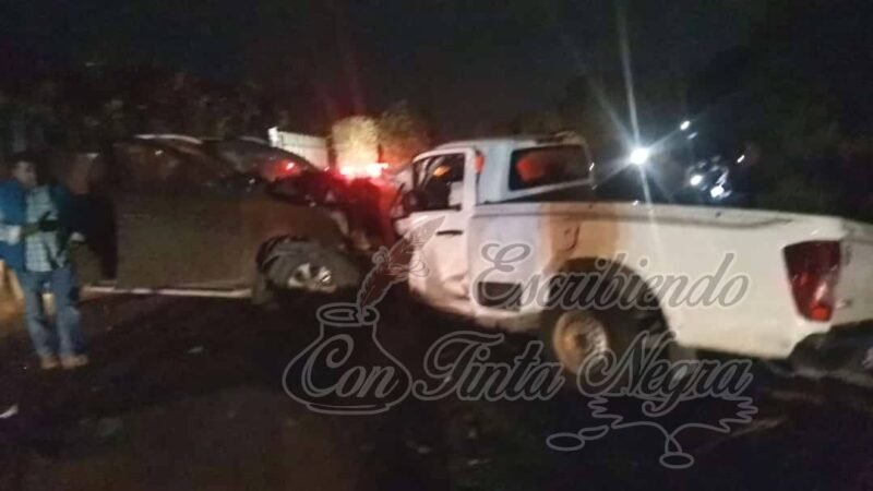MUEREN DOS EN ACCIDENTE