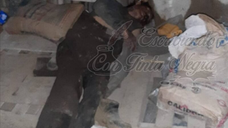 ENCUENTRAN A INDIGENTE SIN VIDA EN PANTEÓN DE CHOCAMÁN