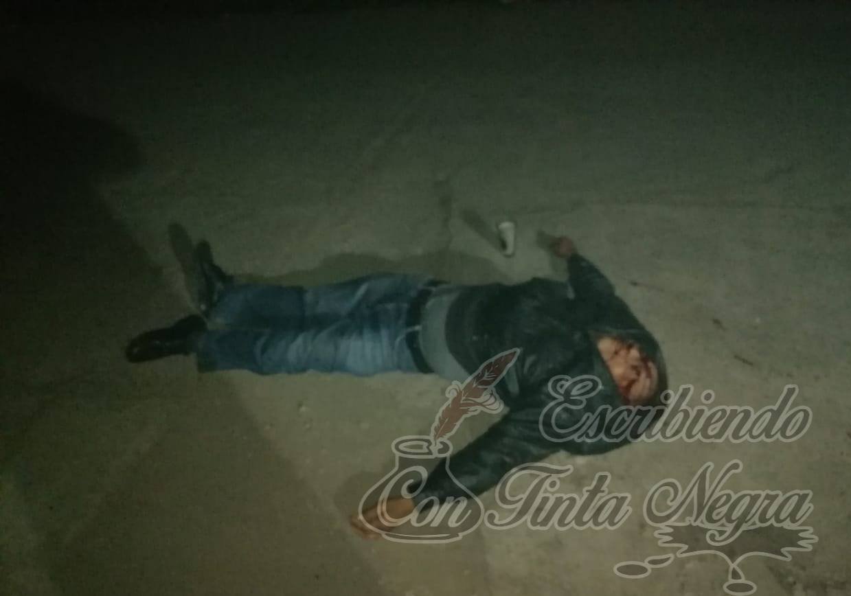 ASESINAN A HOMBRE A BALAZOS