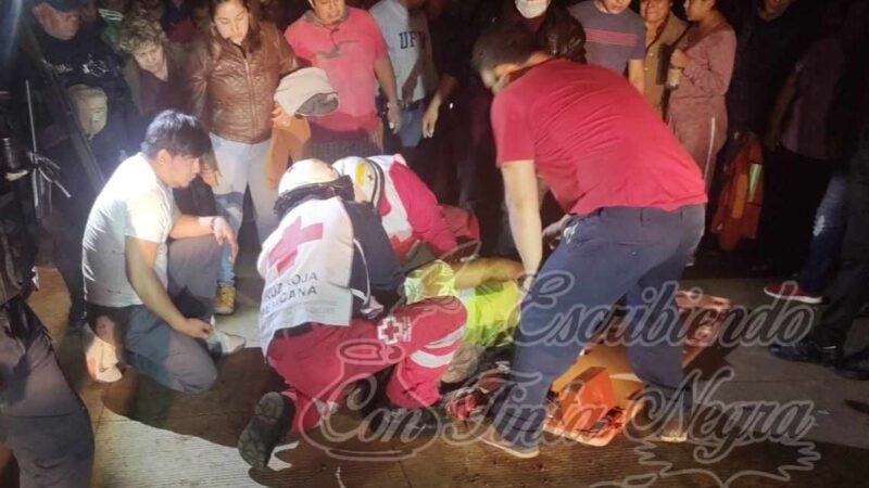 CHOCA EBRIO EN TOTUTLA