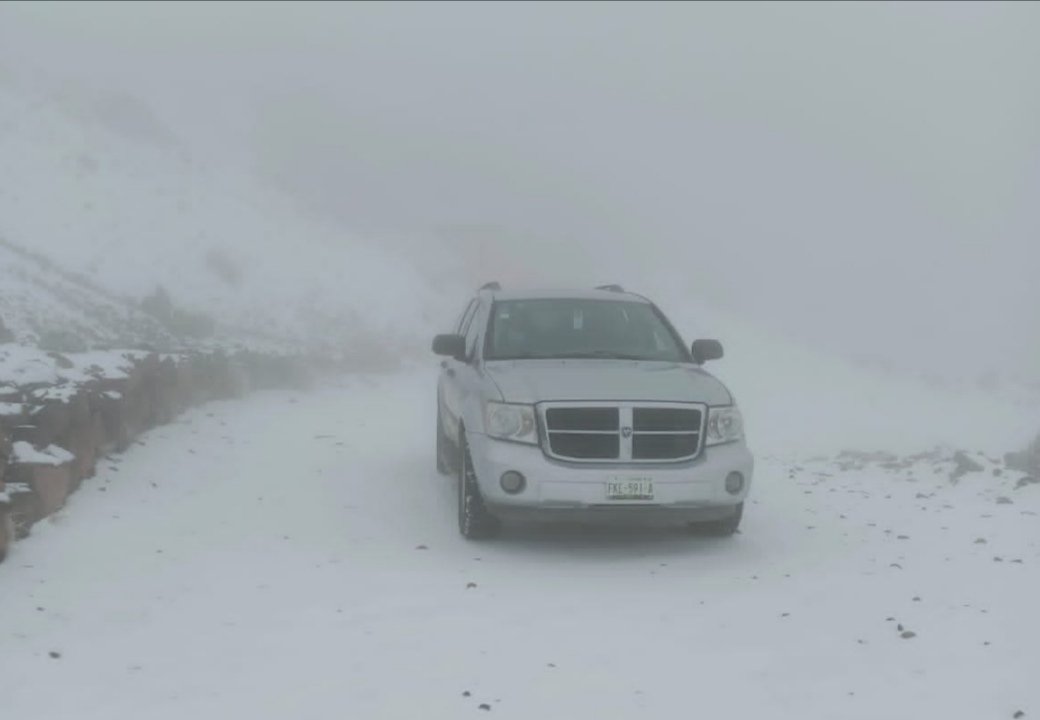 ESPERAN AUMENTE TURISMO EN PICO DE ORIZABA POR NEVADAS
