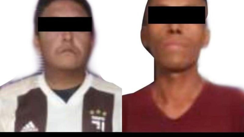 DETIENEN A DOS CON DROGA