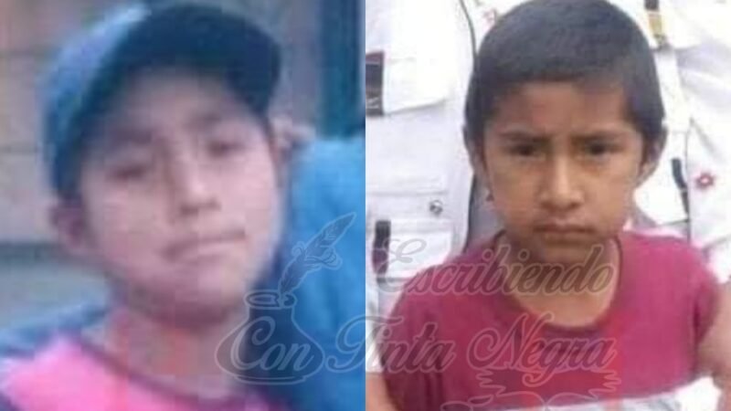 MUEREN DOS NIÑOS EN DERRUMBE