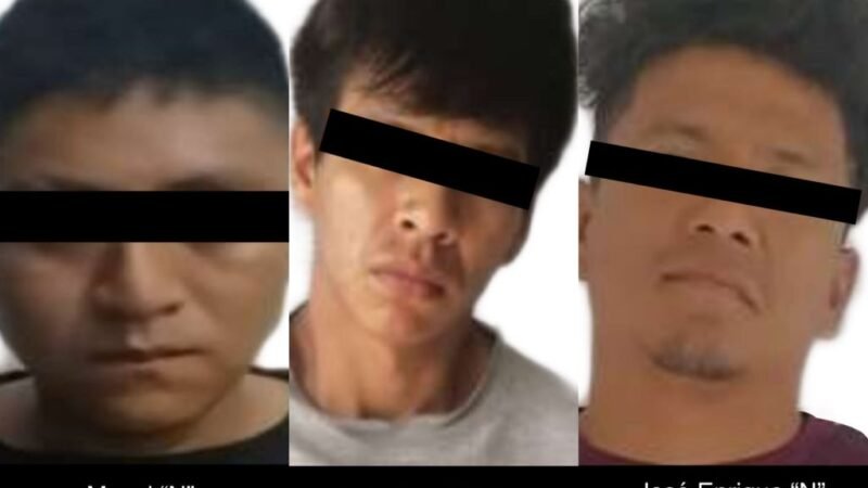 RECUPERA SSP SEIS VEHÍCULOS Y DETIENE A TRES PERSONAS