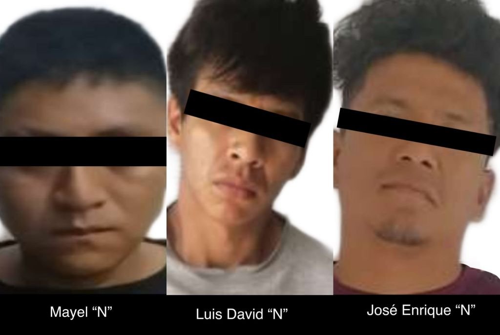 RECUPERA SSP SEIS VEHÍCULOS Y DETIENE A TRES PERSONAS