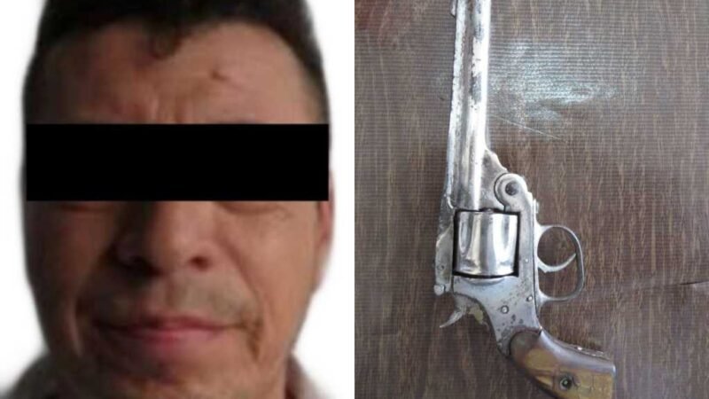 DETIENEN A CONDUCTOR DE PLATEADOS ARMADO