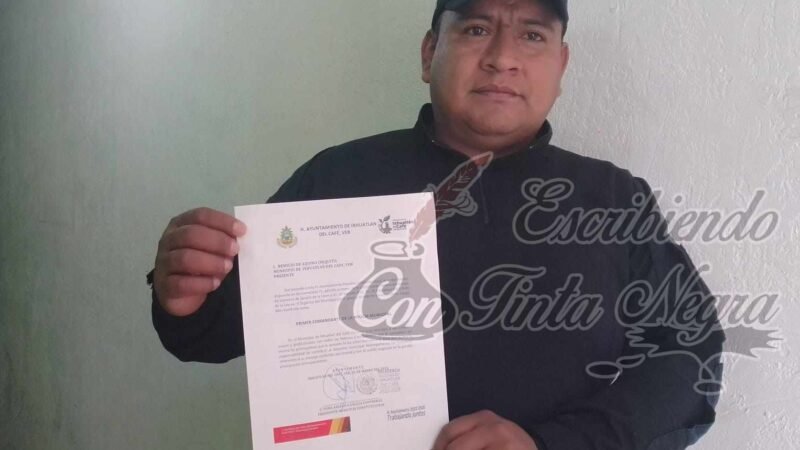 NOMBRAN NUEVO COMANDANTE EN IXHUATLÁN DEL CAFÉ