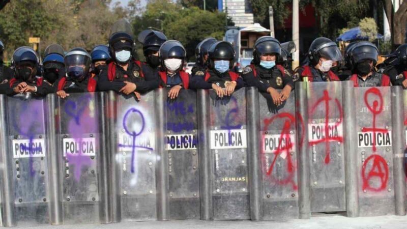 DESPLEGARÁN A 3 MIL MUJERES POLICÍAS EN LA MARCHA DEL #8M