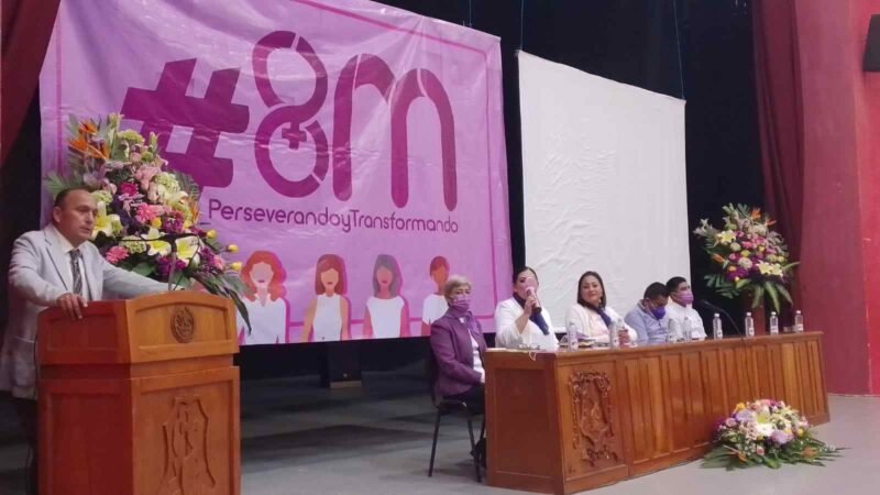 CONMEMORAN DÍA INTERNACIONAL DE LA MUJER