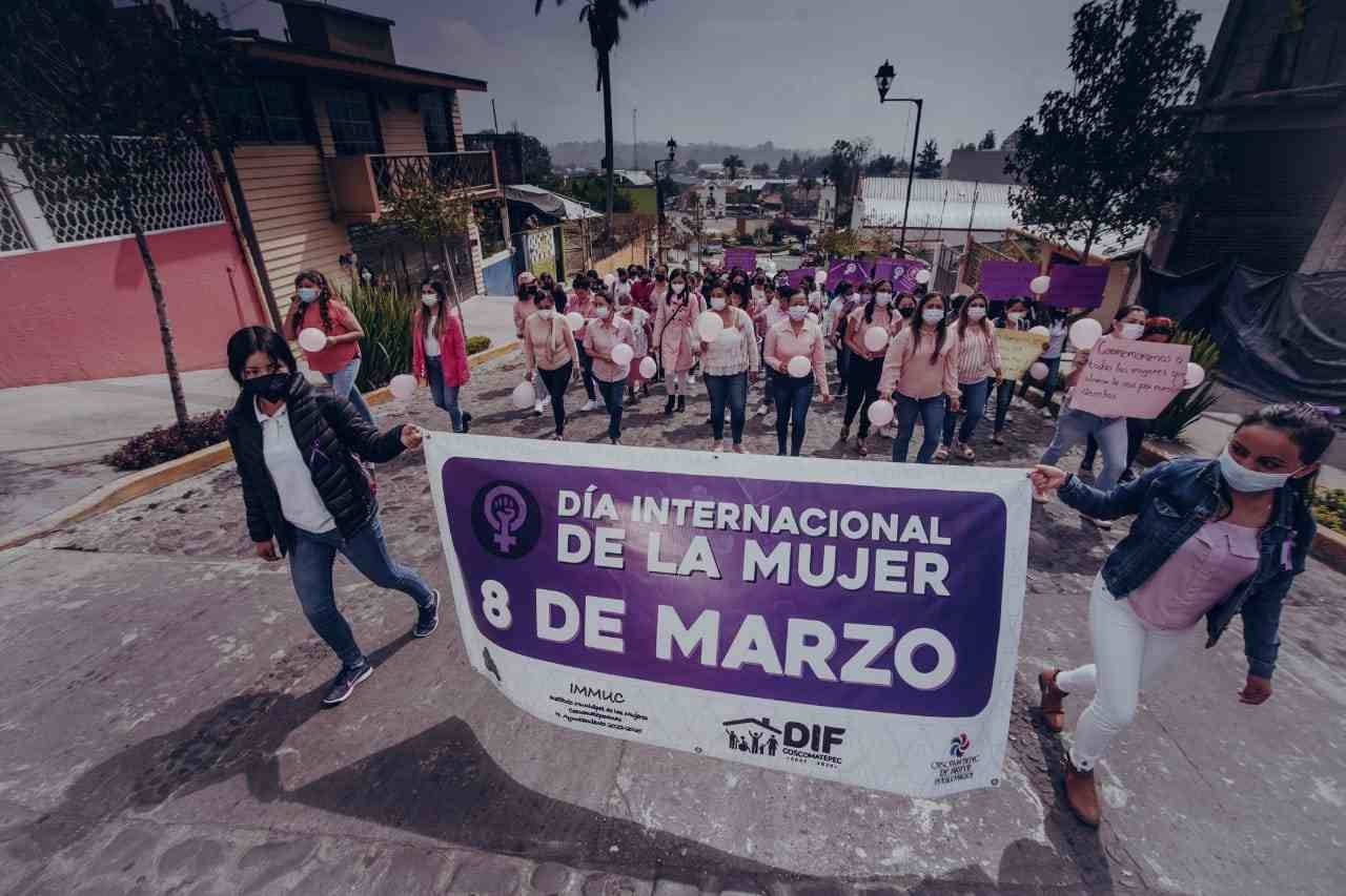 CONMEMORAN DÍA DE LA MUJER EN COSCOMATEPEC