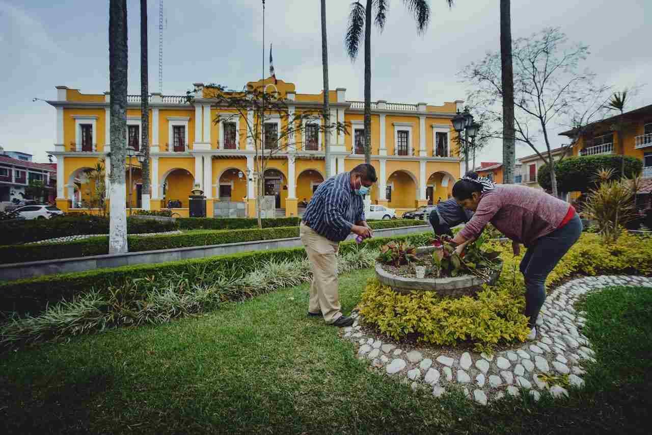 RESCATAN ÁREAS VERDES DE COSCOMATEPEC