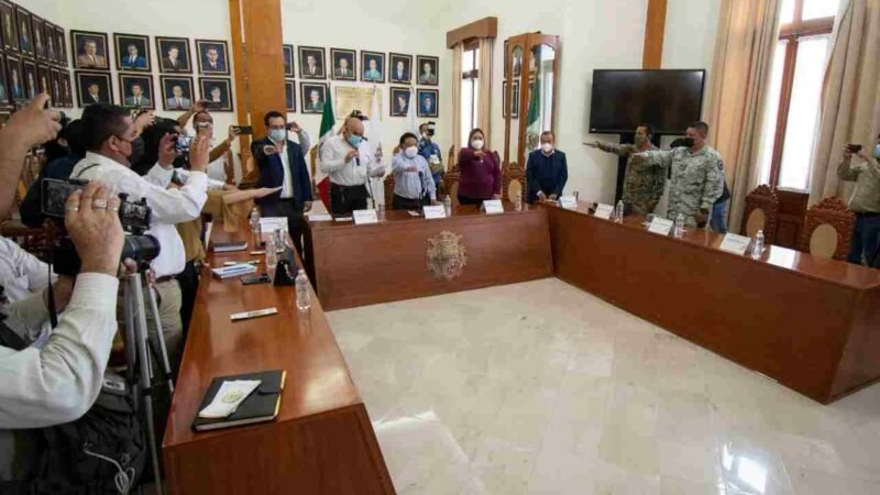 TOMAN PROTESTA CONSEJO MUNICIPAL DE SEGURIDAD PÚBLICA Y COMITÉ DE PARTICIPACIÓN CIUDADANA