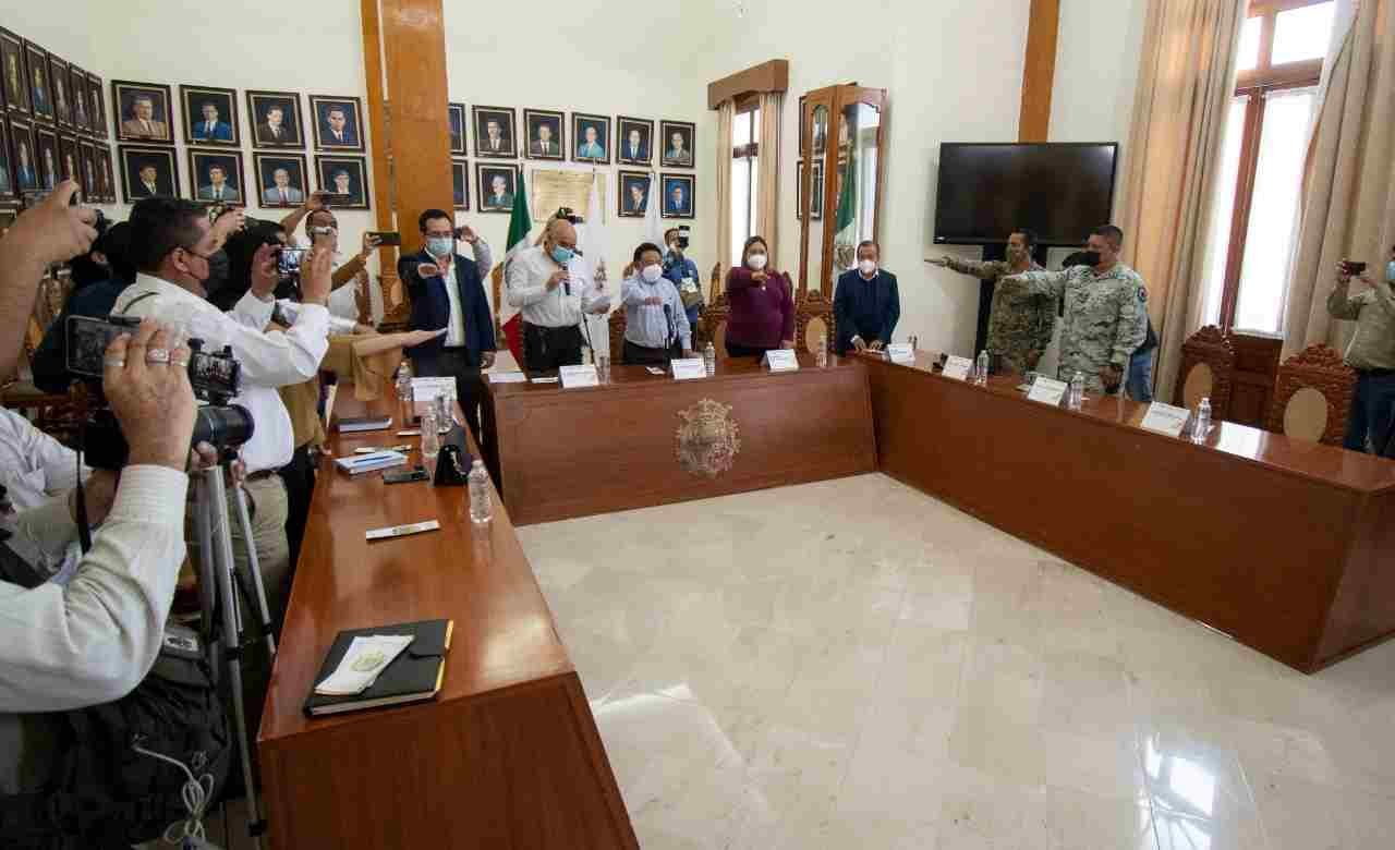 TOMAN PROTESTA CONSEJO MUNICIPAL DE SEGURIDAD PÚBLICA Y COMITÉ DE PARTICIPACIÓN CIUDADANA