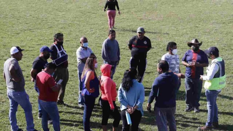 MODIFICA E INICIA SEDATU OBRA DEL DEPORTIVO MIRAFLORES; SERÁ UN ESPACIO PARA TODOS