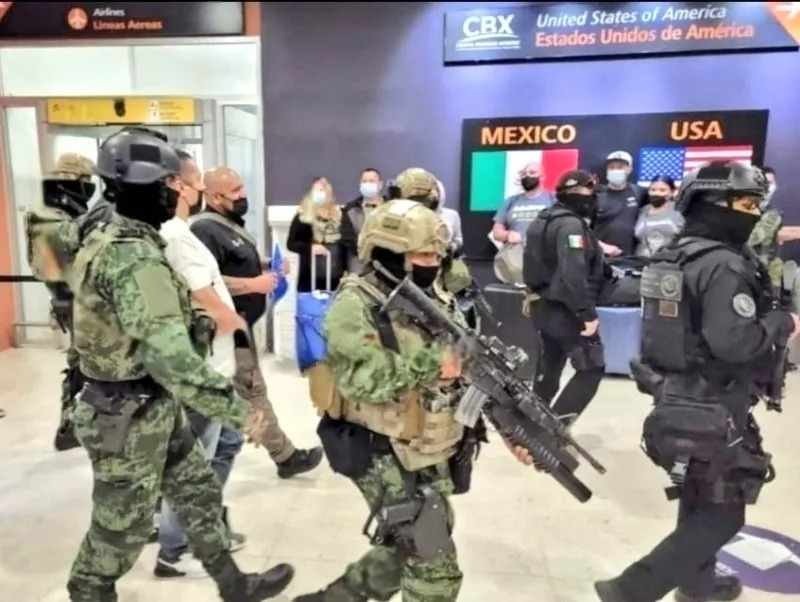 LLEGAN 738 MILITARES PARA REFORZAR SEGURIDAD EN NUEVO LAREDO TRAS DETENCIÓN DE LÍDER CRIMINAL