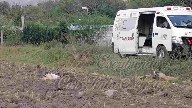 EJECUTAN A DOS JOVENCITAS
