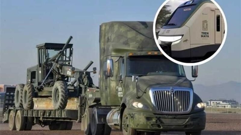 TRAS CONSTRUIR EL AIFA, 75 MILITARES AHORA TRABAJARÁN EN EL TREN MAYA.