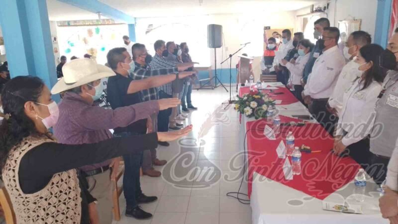 INSTALAN CONSEJO DE SEGURIDAD EN IXHUATLÁN