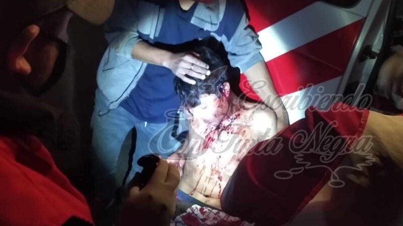 RIÑA FAMILIAR DEJA UN LESIONADO