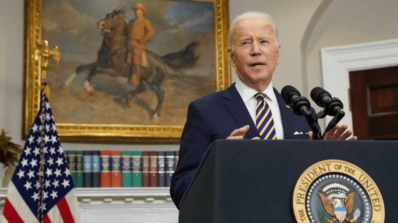 JOE BIDEN ANUNCIA EMBARGO A IMPORTACIÓN DE PETRÓLEO Y GAS DE RUSIA