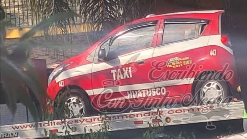 RECUPERAN EN XALAPA TAXI DE HUATUSCO