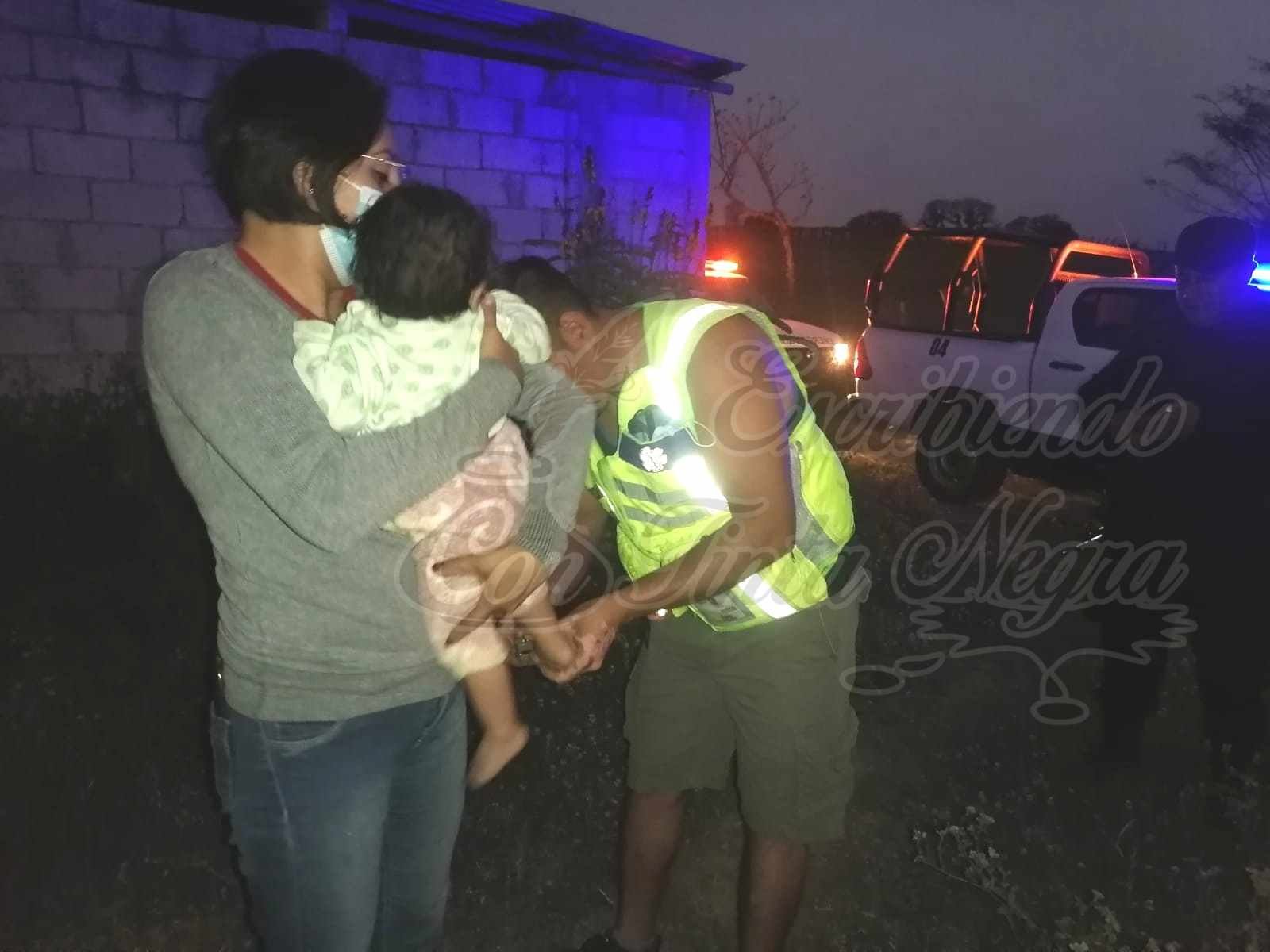 NIÑA A PUNTO DE MORIR AHOGADA