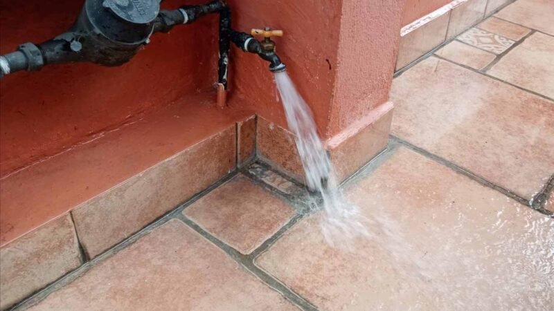 MULTARÁN A QUIEN DESPERDICIE AGUA EN FORTÍN