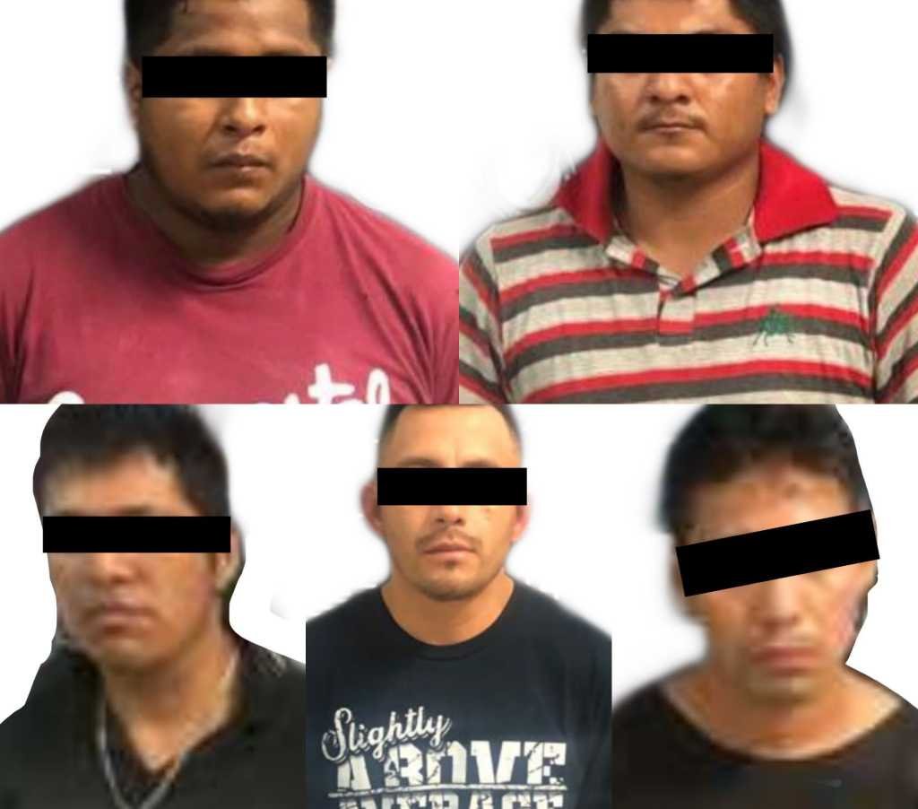 CAPTURAN A CINCO NARCO MENUDISTAS