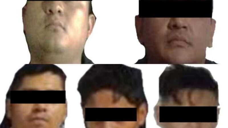 DETIENE SSP A CINCO PERSONAS