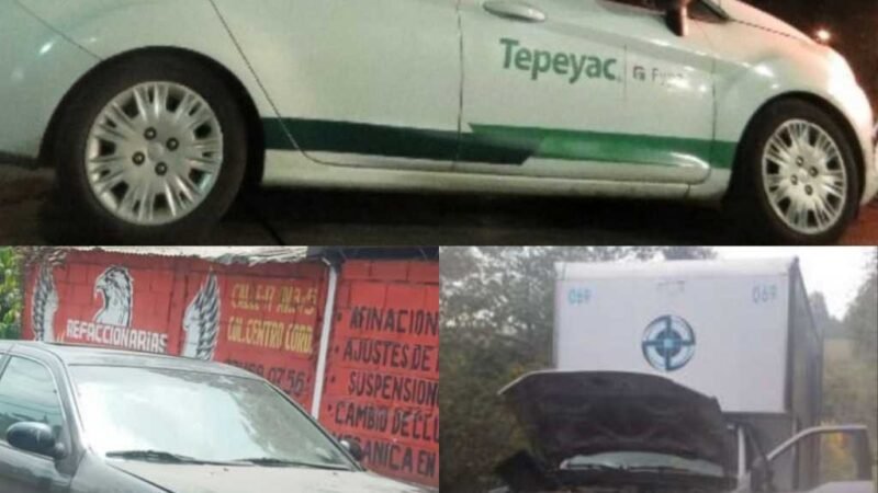 RECUPERA SSP VEHÍCULOS EN CÓRDOBA, MALTRATA Y RAFAEL DELGADO