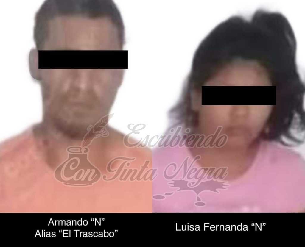 CAPTURAN A PAREJA DEL CJNG CON ARMAS Y DROGA