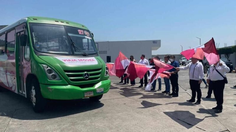 ENTRA EN OPERACIÓN “TRANSPORTE MUJER SEGURA”