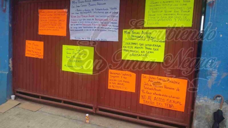 DENUNCIAN A MAESTRO ACOSADOR