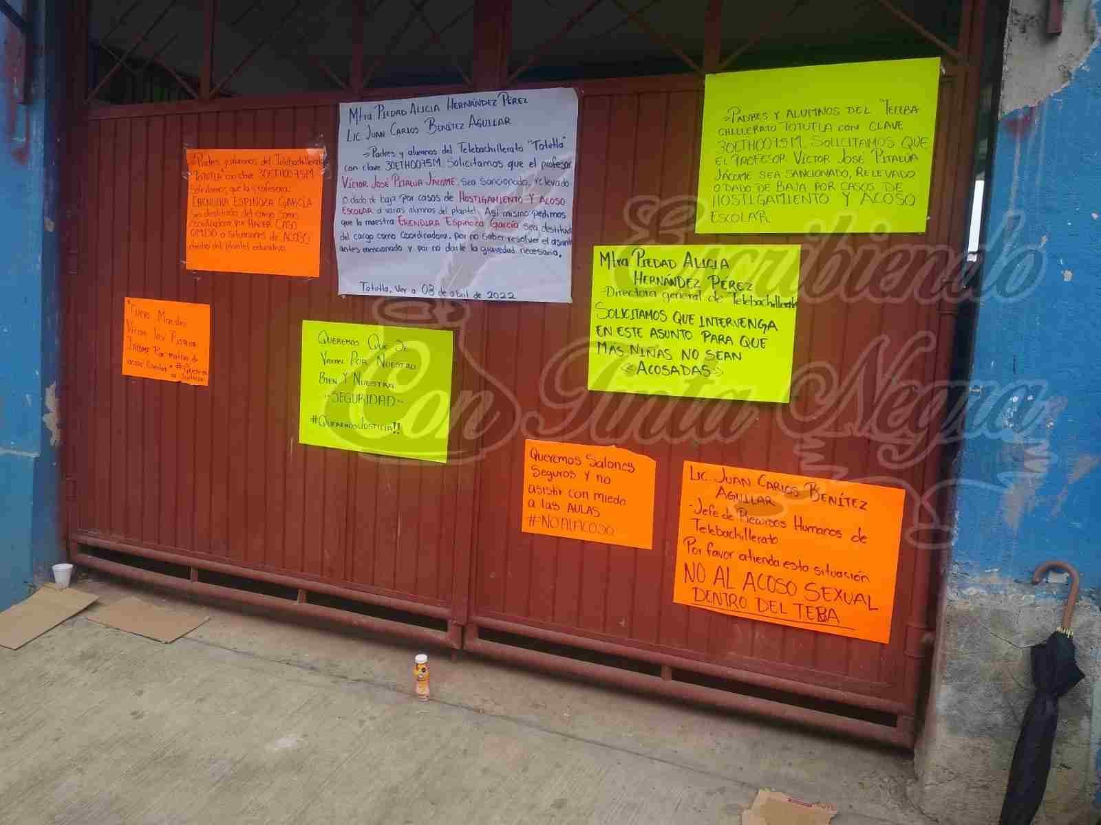 DENUNCIAN A MAESTRO ACOSADOR