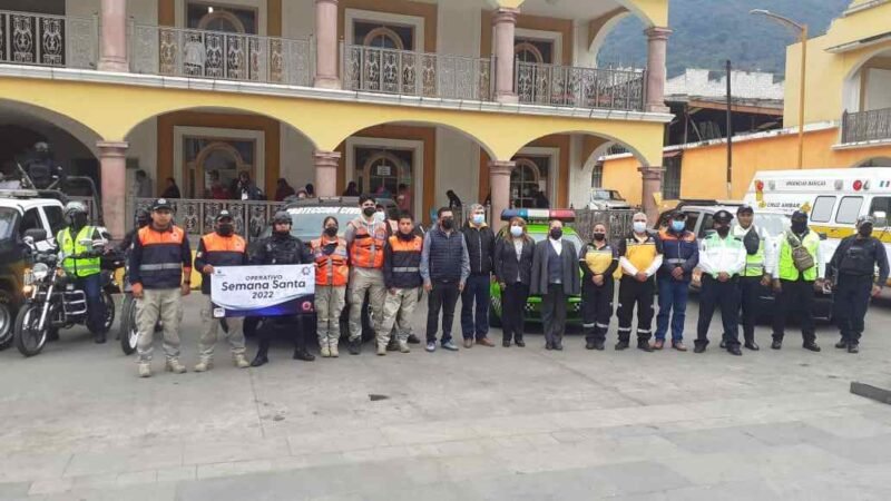 INICIA OPERATIVO SEMANA SANTA EN CHOCAMÁN