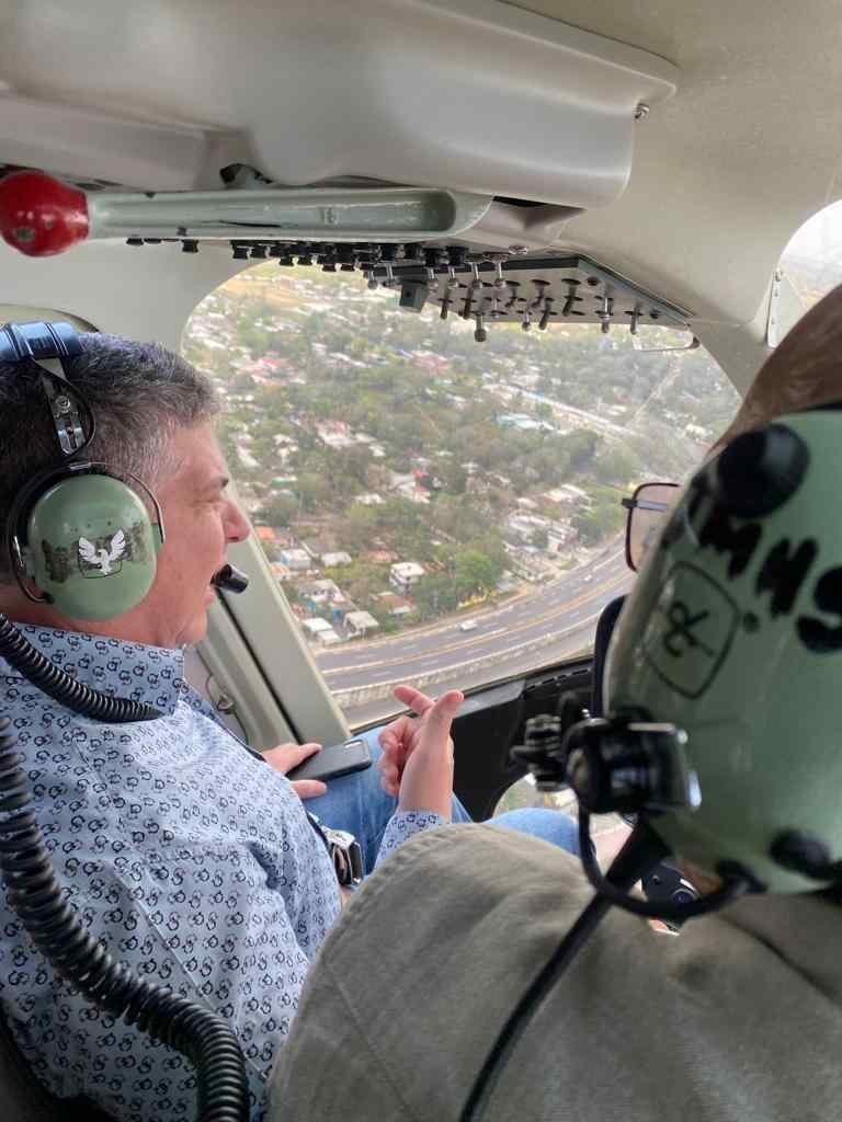 DESPLIEGA SSP VIGILANCIA ÁREA EN DIVERSAS REGIONES DEL ESTADO