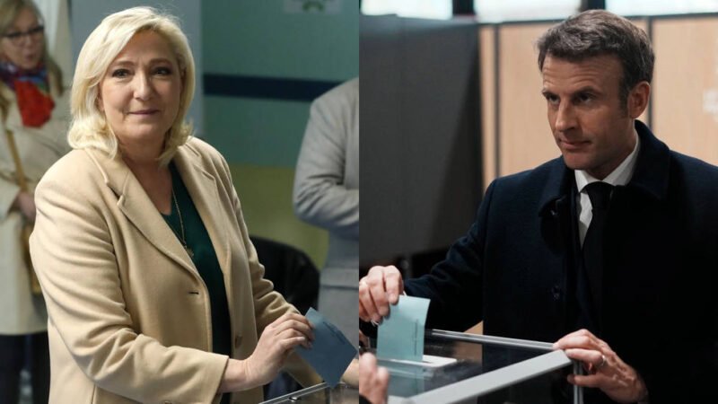 MACRON Y LE PEN REPETIRÁN SU DUELO DEL 2017 POR LA PRESIDENCIA EN FRANCIA