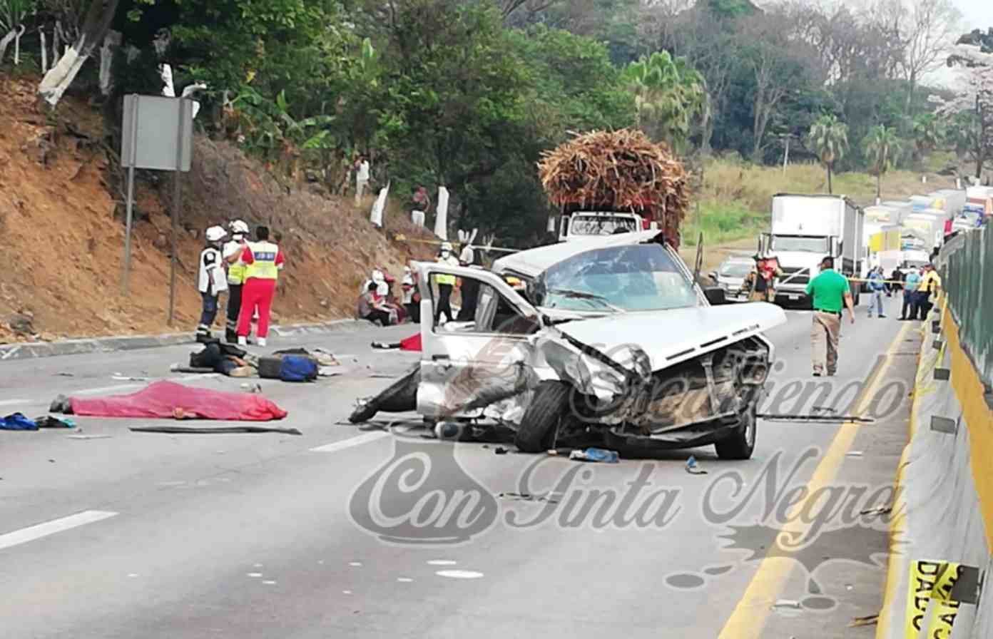 IDENTIFICAN A LOS FINADOS EN ACCIDENTE