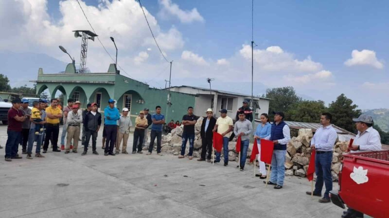 INICIAN OBRAS EN AHUIHUIXTLA