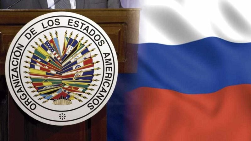 OEA APRUEBA SUSPENDER A RUSIA COMO OBSERVADOR PERMANENTE