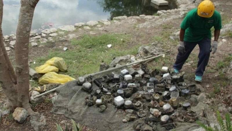ALERTAN DE CONTAMINACIÓN POR MEDIDORES DE CFE EN CENOTE DE YUCATÁN