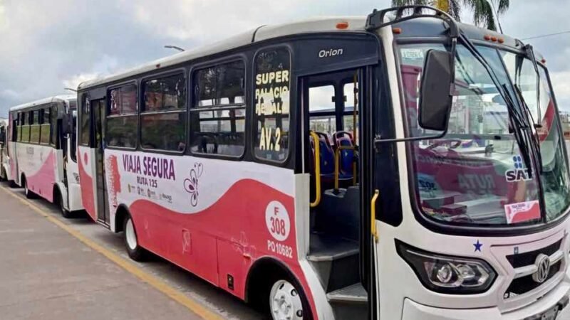 ENTRA EN OPERACIÓN TRANSPORTE MUJER SEGURA EN CÓRDOBA