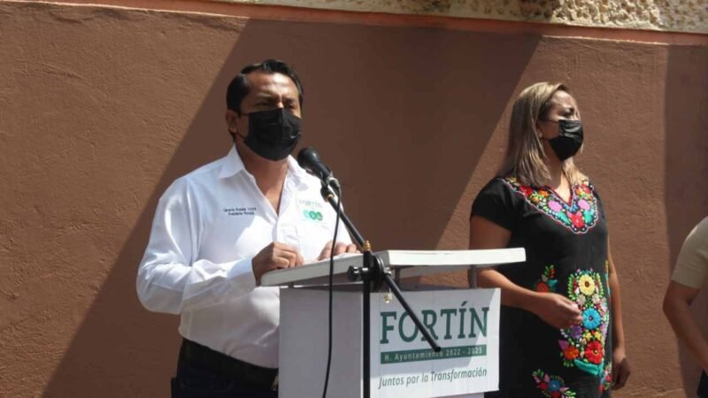 ARRANCA TRANSFORMACIÓN DEL CENTRO DE FORTÍN